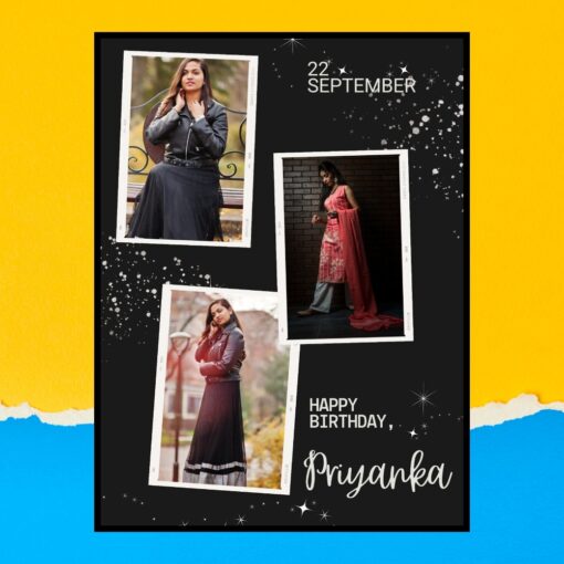 Modern birthday frame - Image 3