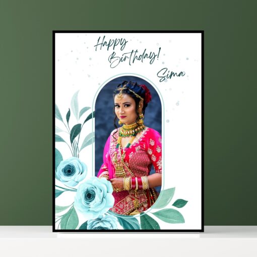 Floral Birthday Frame - Image 3