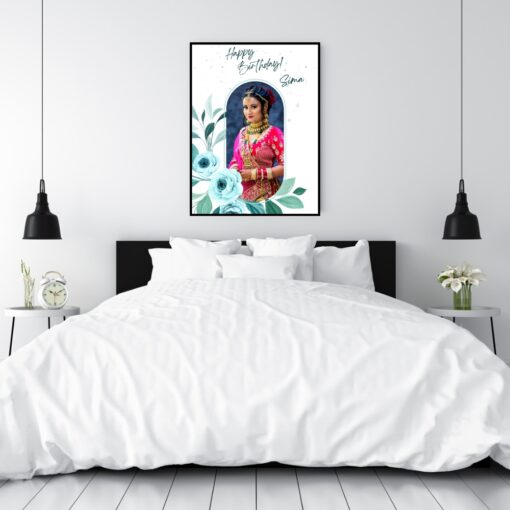 Floral Birthday Frame - Image 4