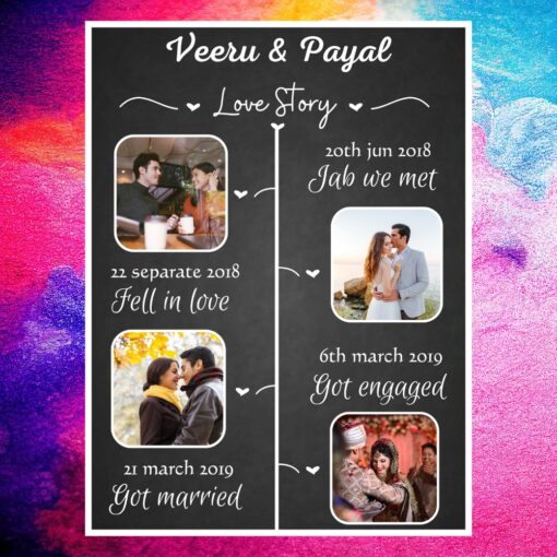 Love Story Frame 4 pic - Image 3
