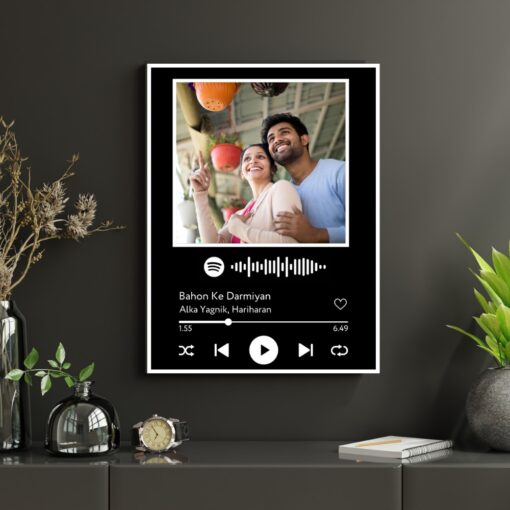 Spotify Plaque Frame Black Colour With Scannable Code - Image 6