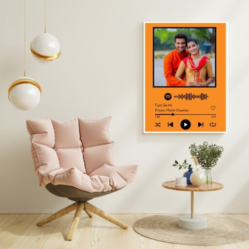 Spotify Plaque Frame Beer Colour With Scannable Code - Image 6