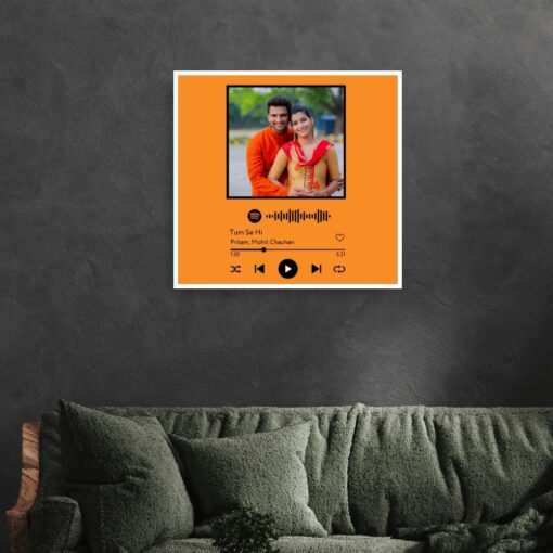 Spotify Plaque Frame Beer Colour With Scannable Code - Image 7