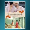 Personalised Anniversary Photo Frame 2 pic