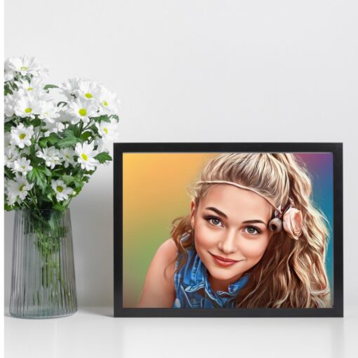 Digital Painting With Frame - Image 8