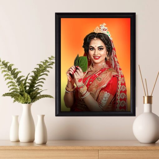 Oil Painting With Frame - Image 2