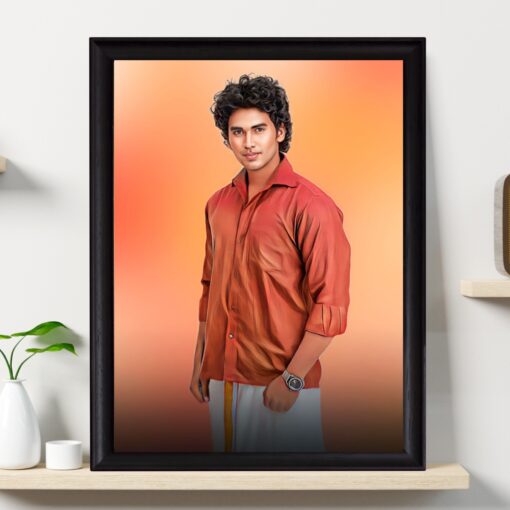 Oil Painting With Frame - Image 6