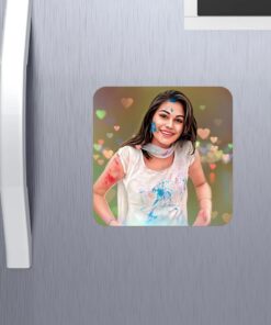 True heart design Digital Painting Acrylic Fridge Magnets