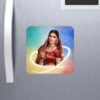 Glow heart design Digital Painting Acrylic Fridge Magnets