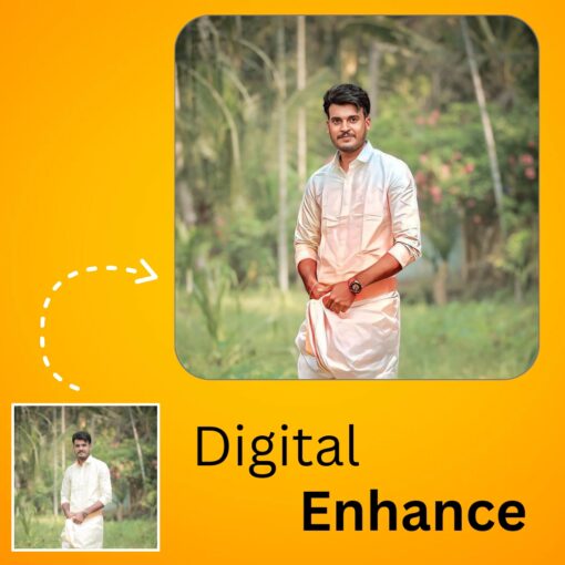 Digital enhance with Digital Painting Acrylic Fridge Magnets - Image 2