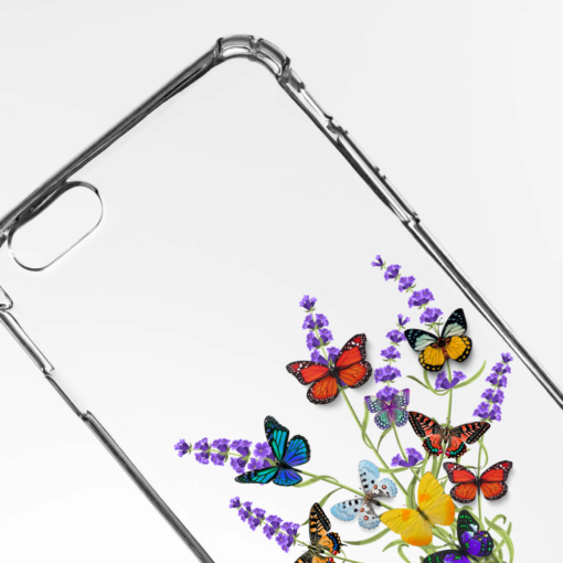 Cute Butterfly Design Silicone Phone Case