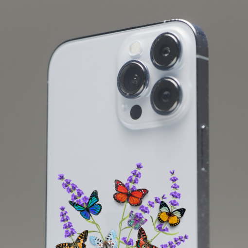 Cute Butterfly Design Silicone Phone Case - Image 2