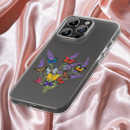 Cute Butterfly Design Silicone Phone Case - Image 3