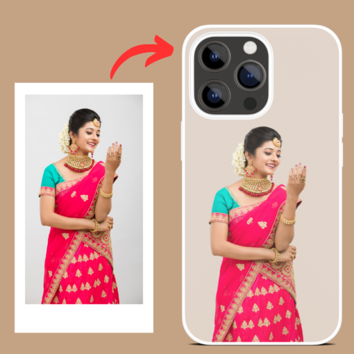 Stylish Custom Photo Design Silicone Phone Case - Image 3