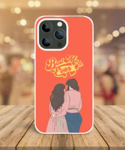 Best Mom Ever Personalized Silicone Phone Case - Mother's Day Gift