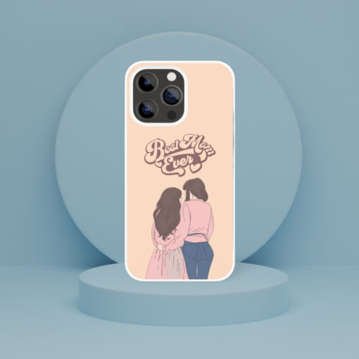 Best Mom Ever Personalized Silicone Phone Case - Mother's Day Gift - Image 4