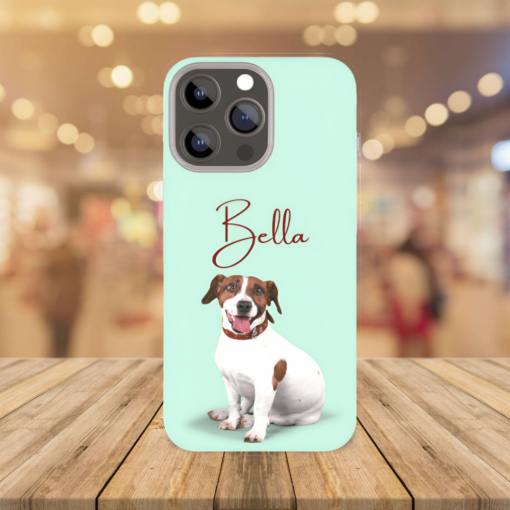 Custom Pet Phone Case Using Pet Photo With Name Printed Silicone Case - Image 5