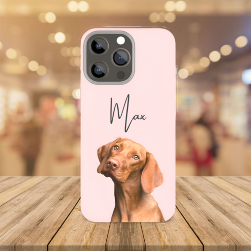 Custom Pet Phone Case Using Pet Photo With Name Printed Silicone Case - Image 6