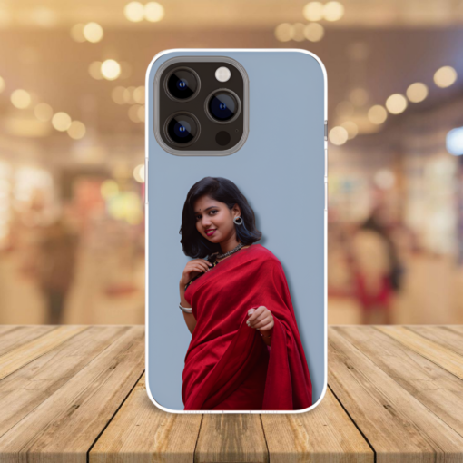 Stylish Custom Photo Design Silicone Phone Case - Image 6