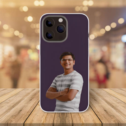 Stylish Custom Photo Design Silicone Phone Case - Image 9