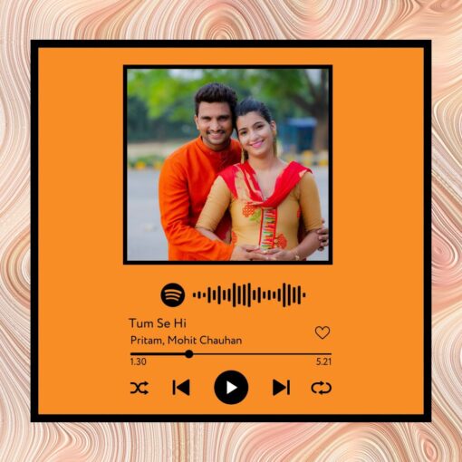 Spotify Plaque Frame Beer Colour With Scannable Code - Image 4