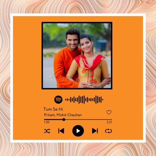 Spotify Plaque Frame Beer Colour With Scannable Code - Image 5