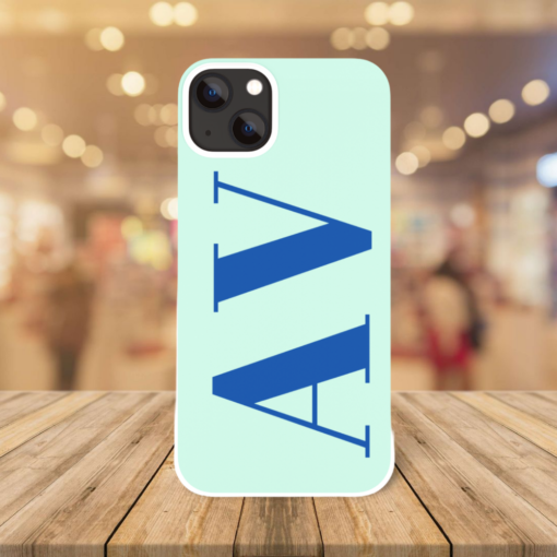 Minimalist Initials Design Personalized Phone Case | Premium Silicone Cover - Image 10