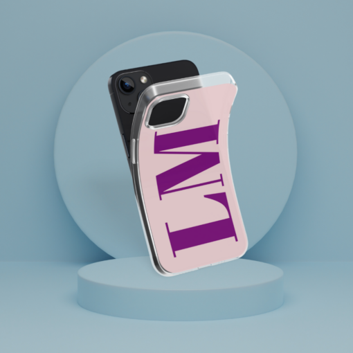 Minimalist Initials Design Personalized Phone Case | Premium Silicone Cover - Image 5