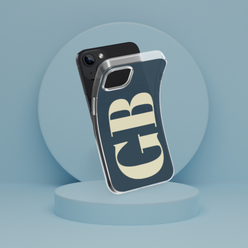 Minimalist Initials Design Personalized Phone Case | Premium Silicone Cover - Image 7