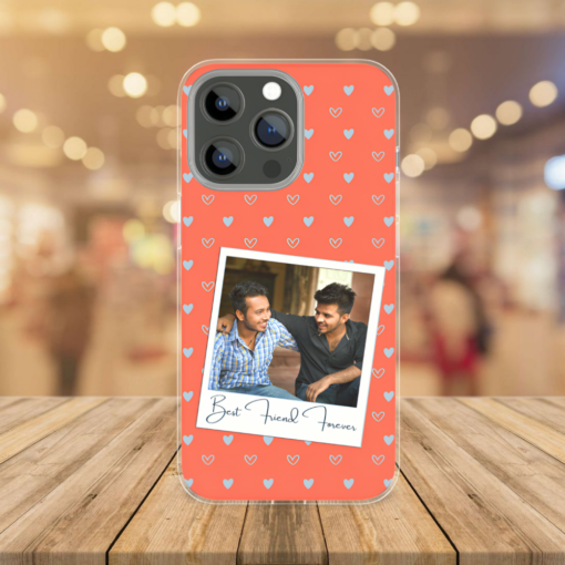 Minimalist Polaroid Custom Photo Phone Case - Premium Silicone Cover for Personalized Gifts - Image 6