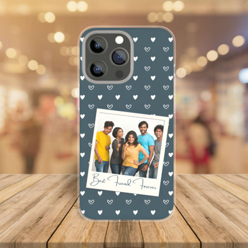 Minimalist Polaroid Custom Photo Phone Case - Premium Silicone Cover for Personalized Gifts - Image 8