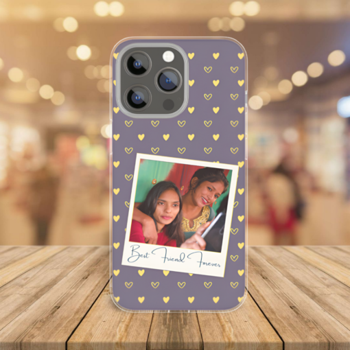 Minimalist Polaroid Custom Photo Phone Case - Premium Silicone Cover for Personalized Gifts - Image 9