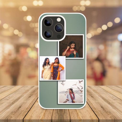 Best Moments Photo Collage Phone Case - Personalized Premium Silicone Cover - Image 2