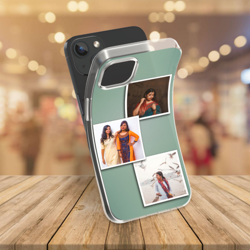 Best Moments Photo Collage Phone Case - Personalized Premium Silicone Cover - Image 3