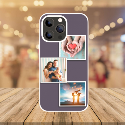 Best Moments Photo Collage Phone Case - Personalized Premium Silicone Cover - Image 7