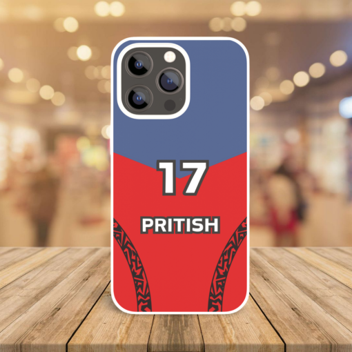 Custom IPL Phone Case with Your Name and Number - Image 20