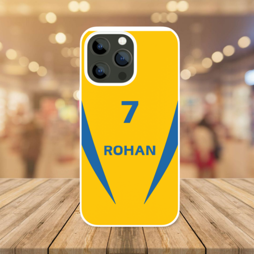 Custom IPL Phone Case with Your Name and Number - Image 2