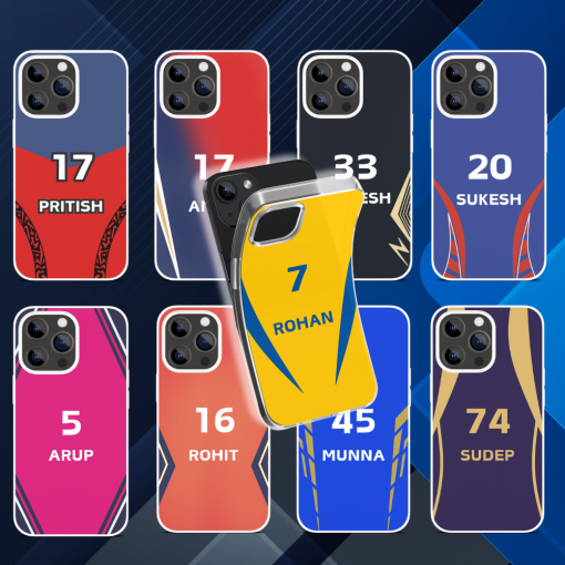 Custom IPL Phone Case with Your Name and Number