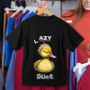 Lazy DUcK! Oversized T-Shirt | Premium 240 GSM Soft Cotton | Artfev