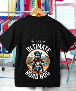 Road Hog! Oversized T-Shirt | Premium 240 GSM Soft Cotton | Artfev