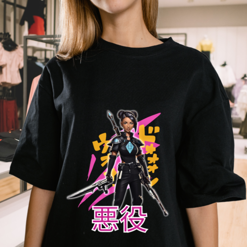 Anime Villain! Design Unisex Oversized T-Shirt | Premium 240 GSM Soft Cotton | Artfev - Image 2