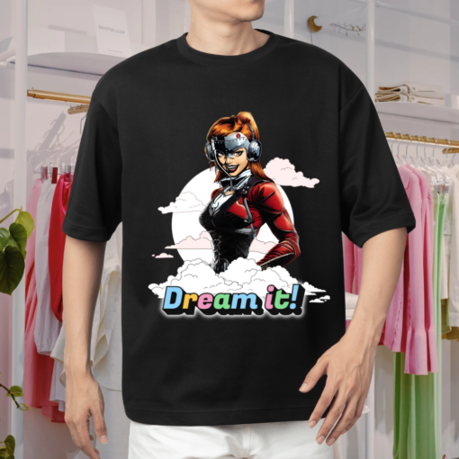 Dream it! Design Oversized T-Shirt | Premium 240 GSM Soft Cotton | Artfev